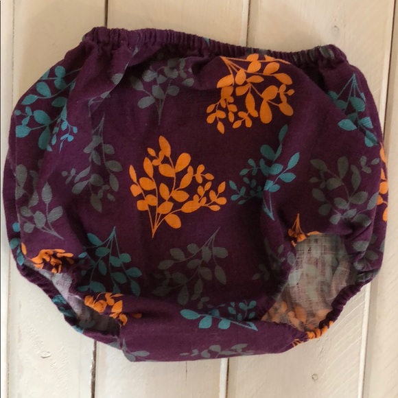 Strasburg plum colored dress/bloomers set - Picture 3 of 5